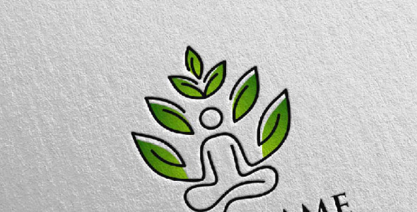 Шаблон логотипа на тему графика