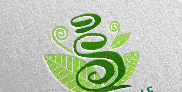 Шаблон логотипа на тему графика