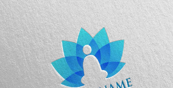 Шаблон логотипа на тему графика