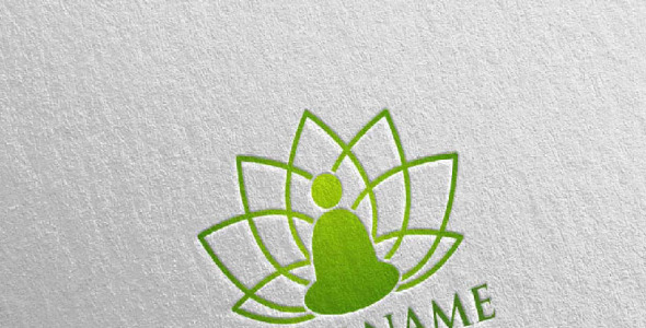 Шаблон логотипа на тему графика