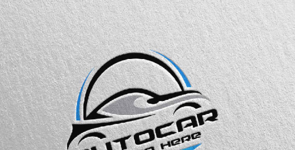 Шаблон логотипа на тему графика