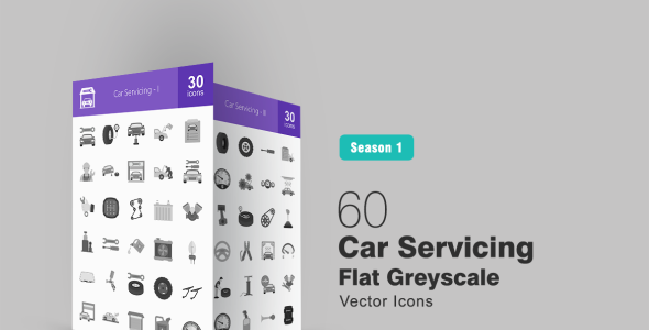 Набор иконок на тему графика