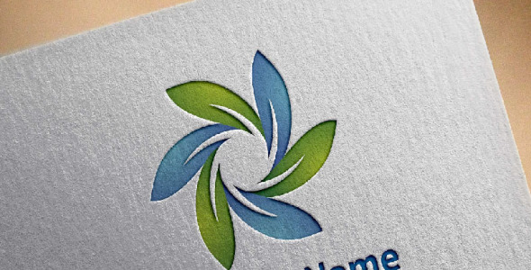 Шаблон логотипа на тему графика