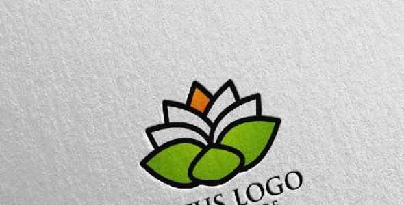 Шаблон логотипа на тему графика