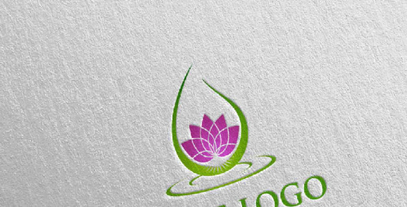 Шаблон логотипа на тему графика