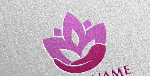 Шаблон логотипа на тему графика