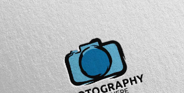 Шаблон логотипа на тему графика