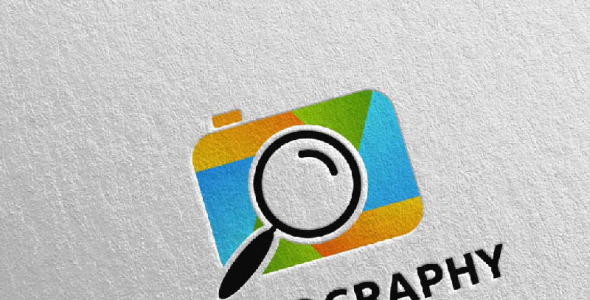 Шаблон логотипа на тему графика