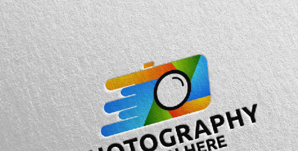 Шаблон логотипа на тему графика