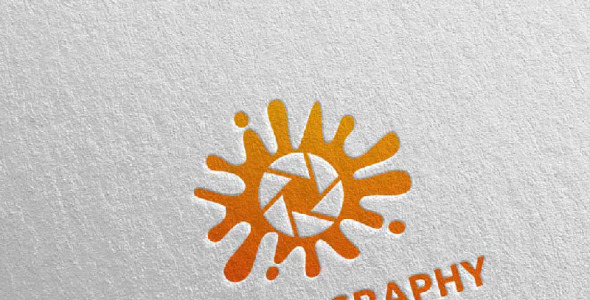 Шаблон логотипа на тему графика