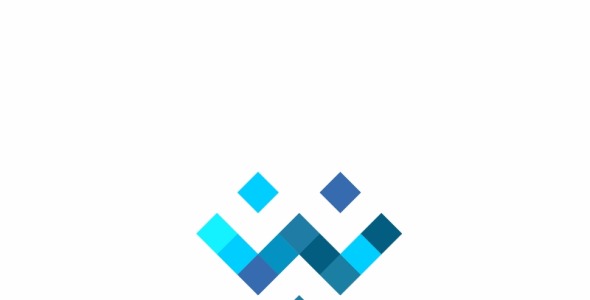 Шаблон логотипа на тему графика