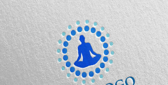 Шаблон логотипа на тему графика