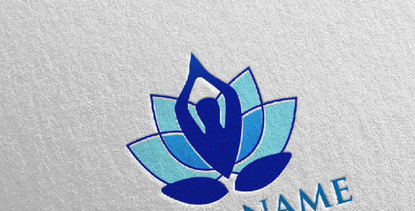 Шаблон логотипа на тему графика