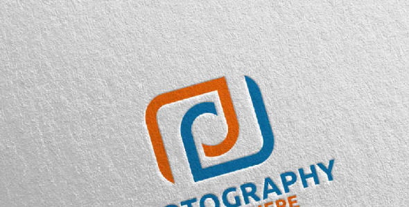 Шаблон логотипа на тему графика