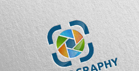 Шаблон логотипа на тему графика