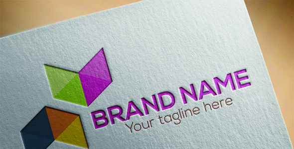 Шаблон логотипа на тему графика