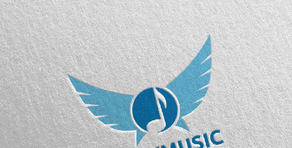 Шаблон логотипа на тему графика