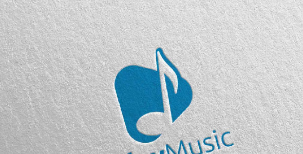 Шаблон логотипа на тему графика