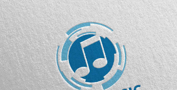 Шаблон логотипа на тему графика