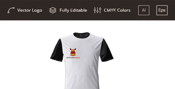 Шаблон логотипа на тему графика