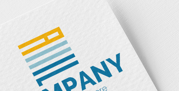 Шаблон логотипа на тему графика