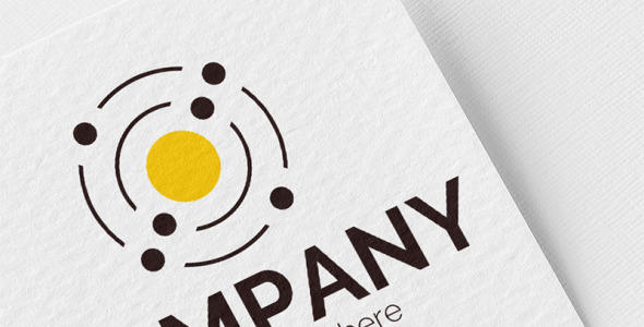 Шаблон логотипа на тему графика