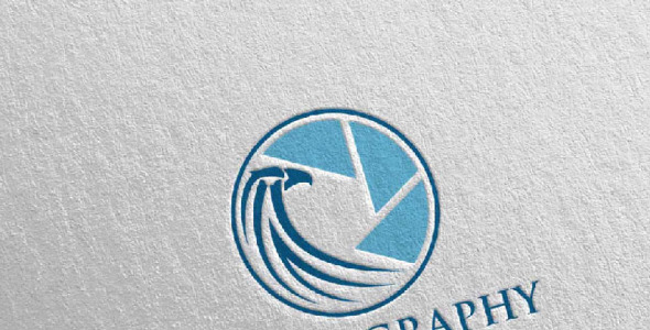 Шаблон логотипа на тему графика