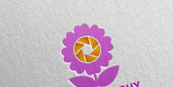 Шаблон логотипа на тему графика