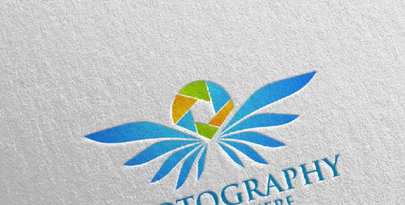 Шаблон логотипа на тему графика