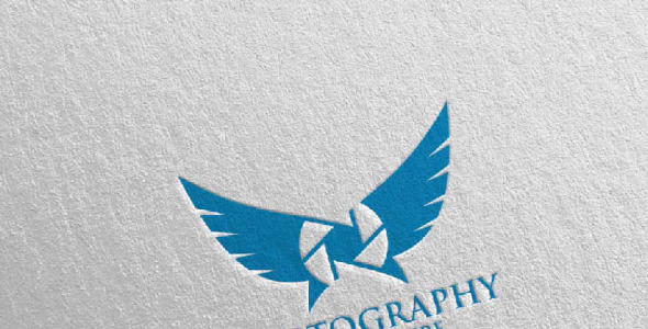 Шаблон логотипа на тему графика