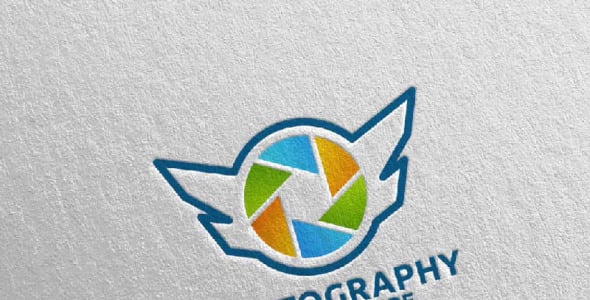 Шаблон логотипа на тему графика