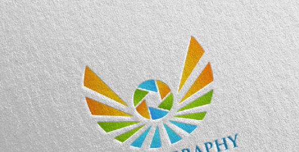 Шаблон логотипа на тему графика