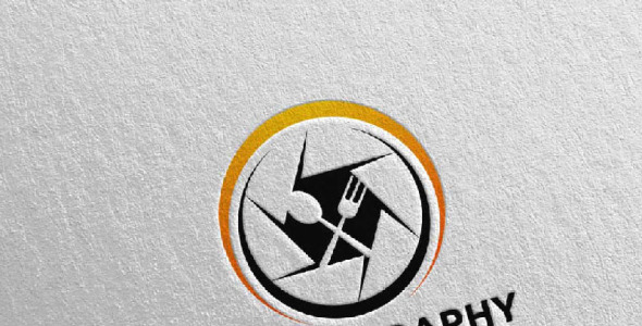 Шаблон логотипа на тему графика