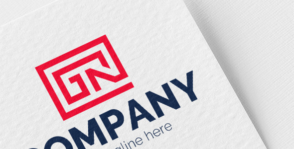 Шаблон логотипа на тему графика