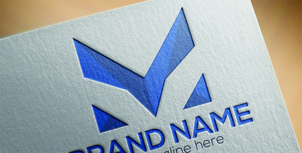 Шаблон логотипа на тему графика