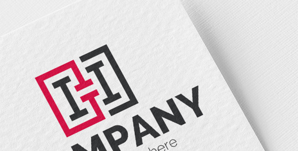 Шаблон логотипа на тему графика