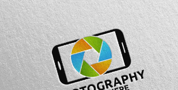 Шаблон логотипа на тему графика