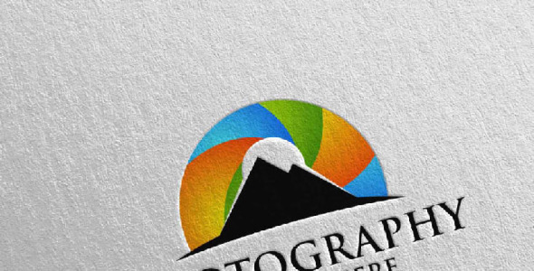 Шаблон логотипа на тему графика