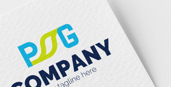 Шаблон логотипа на тему графика