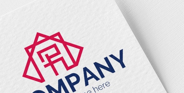 Шаблон логотипа на тему графика