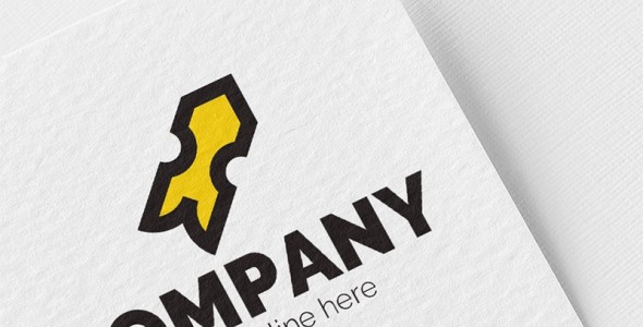 Шаблон логотипа на тему графика