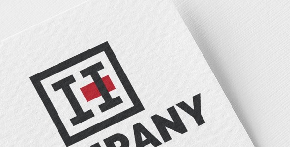 Шаблон логотипа на тему графика