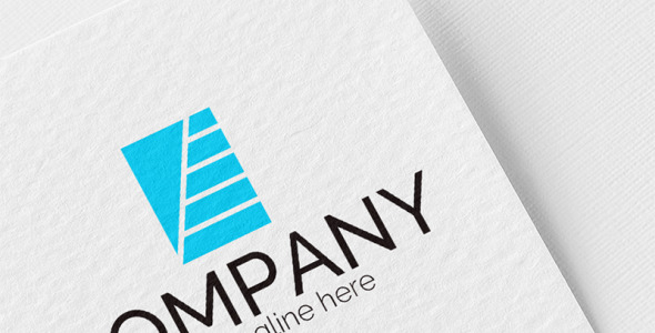 Шаблон логотипа на тему графика