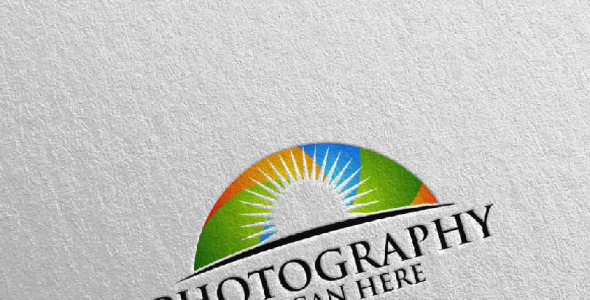 Шаблон логотипа на тему графика