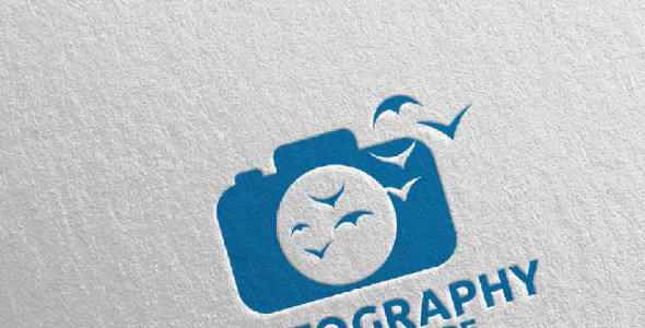 Шаблон логотипа на тему графика