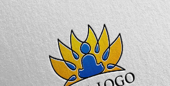 Шаблон логотипа на тему графика