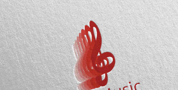 Шаблон логотипа на тему графика