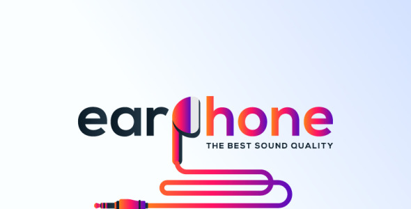 Шаблон логотипа на тему графика