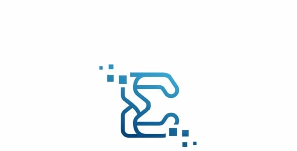 Шаблон логотипа на тему графика