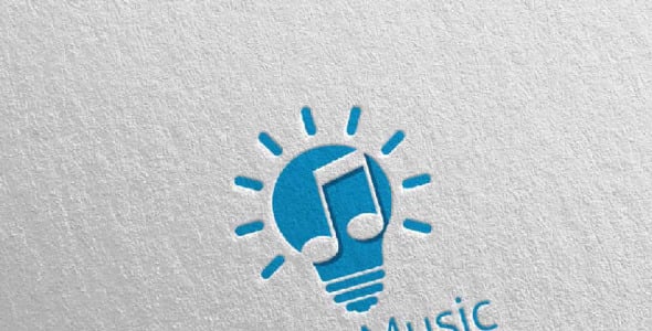 Шаблон логотипа на тему графика